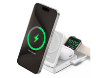 Anker MagGo Wireless Charging Station 15W Foldable 3-in-1 White 2 - 1341991 - zdjęcie 2